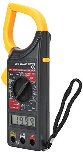 Digital Clamp Meter, Electronic Multimeter with Data Retention, Overload Protection, Portable Size, Good Performance, for Electrical Measurement