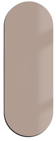 Esterilla de yoga antideslizante para equipo de pilates – Alfombrilla de yoga de goma de color sólido para mujeres centrada en el estudio de pérdida de peso (marrón, 60 cm x 180 cm)