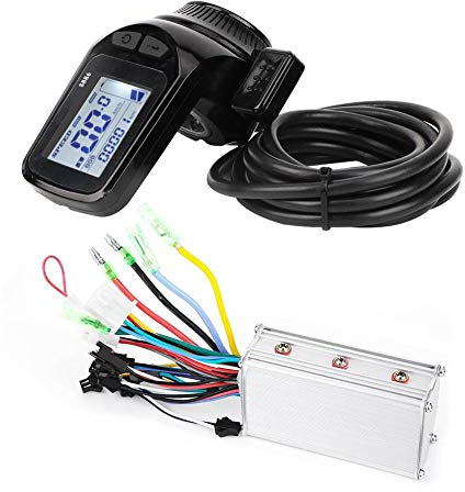 VGEBY Elektrofahrrad Controller Kit, 36V 350W Controller mit LCD Display Kit Wasserdichtes b¨¹rstenloses Elektrofahrrad Steuerungskit