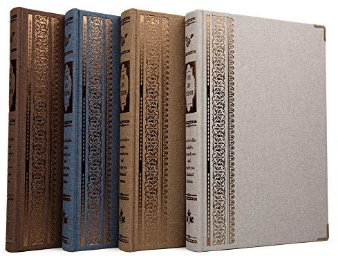Nokingo A4 skissbok - 160 ark (320 sidor) tom anteckningsbok, 100 gsm syrafritt papper, inbunden skissbok