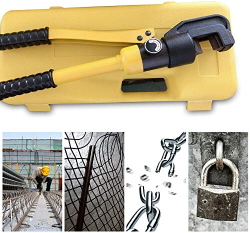 10 Ton 4-16mm Hydraulischer Bolzenschneider Stahlschneider Baustahlschneider