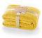 DecoKing Kuscheldecke 70x150 cm senfgelb Decke Microfaser Wohndecke Tagesdecke Fleece weich sanft kuschelig skandinavischer Stil gelb Henry