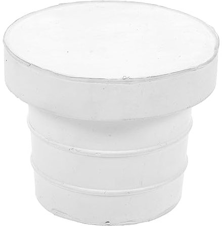 Toddmomy 2pcs Pool Ladder Replacement Bumper Cap Rubber Plug for Swimming Pool Steps Leakproof