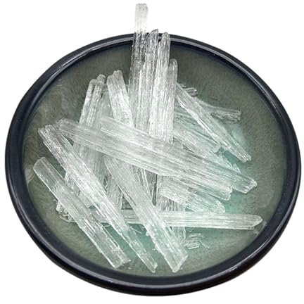 100 G Reine Natürliche Menthol Kristalle Premium Menthol Kristalle Für Die Hautpflege Zu Hause Körperpflege Beruhigende Saunen Bio Grüne Gesundheit Menthol Kristalle Für Duschdampfer Inhalation