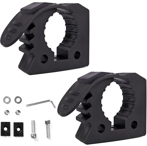 Greluma 2 Pz Supporto per pala, staffa di montaggio con morsetto in gomma a sgancio rapido adatta a manici per utensili di diametro da 3 cm a 4 cm per camion UTV ATV fuoristrada 4X4