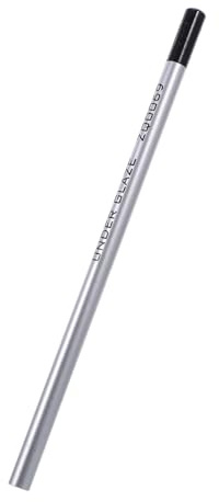 Zerodeko Lápiz para Cerámica Bajo Vidriado Negro Pintura Manual para Dibujo Detallado Alfarería Resistente y Ligero para Arte Cerámico DIY