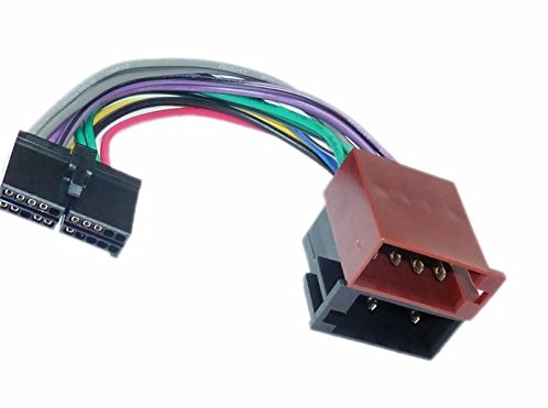 Arnés de cableado ISO, conector de radio estéreo para coche, cable adaptador de telar, Ministerio de sonido, 20 pines