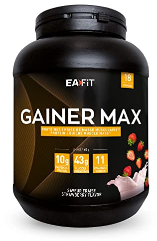 GAINER MAX - Fraise - 1,1 kg