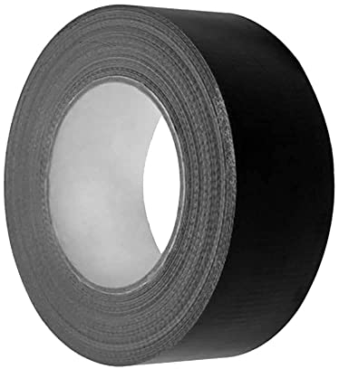All Trade Direct Heavy Duty Duct Tape, Black Gaffer Tape 50 mm x 50m, High Strength Waterproof Cloth Repair Tape, Strong Adhesive Duct Tape for Indoor/Outdoor