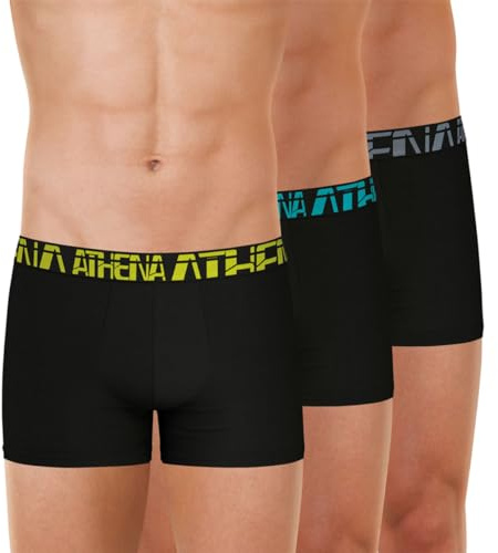 Athena - Lot de 3 Boxers Homme 720 Stretch Micro