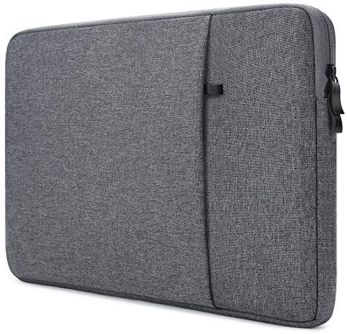 NIDOO 13 Inch Laptop Sleeve Case Protective Bag Cover for 13 13.6 MacBook Air/ 13 iPad Pro M4/ Surface Pro 10 9/ ThinkBook 13x/ 13.3 ThinkPad X13 Z13/ Yoga Tab Plus/ 13.4 XPS 13 (Plus), Dark Grey