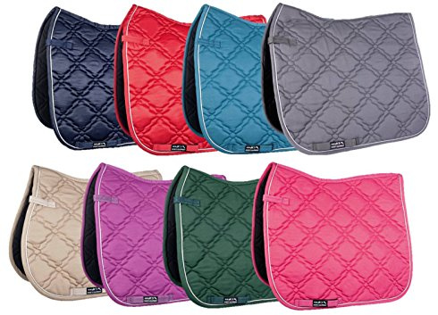 HKM 4057052151774 -Bologna-3900 Tapis de Selle Rose ponyviels.