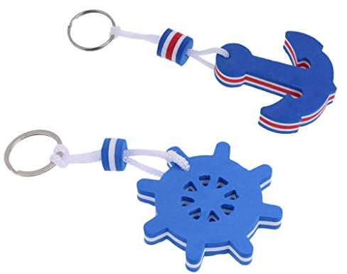 Sharplace Lot De 2 Porte-Clés Flottants, Motif, Mousse EVA pour Amateurs D’activités Aquatiques