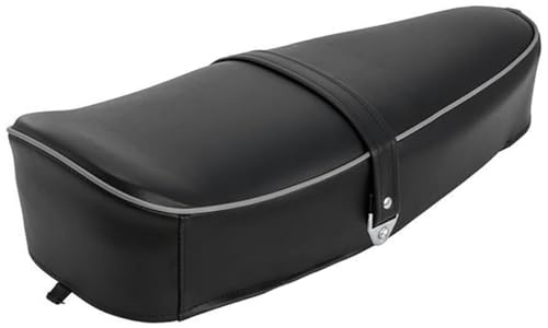 Langer schwarzer Sattel für Piaggio Vespa 125 Primavera, 90, 50S, 50 Special, ET3, 50 E