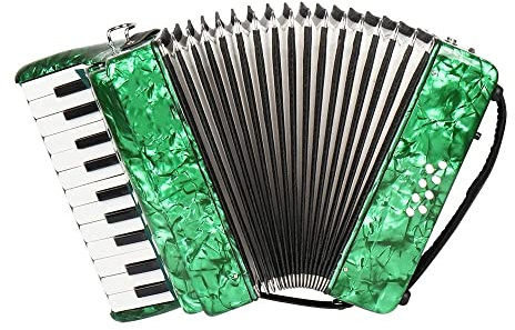 22 Tangenter 8 Bas Dragspel Piano, Musik Dragspelsinstrument, Fascinerande Mjukare Ljud, Utmärkt Present Till Barn Vänner