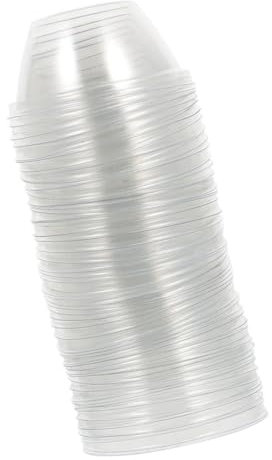 Mipcase 100 Pezzi Coperture Trasparenti Per Coltivazione in Acqua Per Piante Da Giardino Senza Terreno Protezione Antigelo e Materiale Di Qualità Per Uso Prolungato