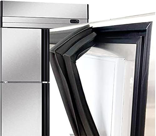 NBEST Gefrierteiltürdichtung Kühlschrankdichtung Türdichtung Kühlschrank für Restaurant Esszimmer Küche Gewerbe Gefrierschrank Gewerbekühlschrank Kühltisch Gefrierraum Tiefkühlschrank,Schwarz