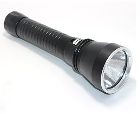MQDLJSE Linterna de Buceo Potente XHP70.2, luz Amarilla/Blanca, LED, Resistente al Agua, Linterna de Buceo, lámpara de antorcha, Flash subacuático de 100 m, Resistente al Agua (luz Blanca_
