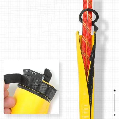 Manicotto protettivo a doppia corda - Resistente all'abrasione, all'usura, manicotto in PVC | Roccia per alpinismo all'aperto, protezione per corda da arrampicata in alta quota, operazioni di protezio