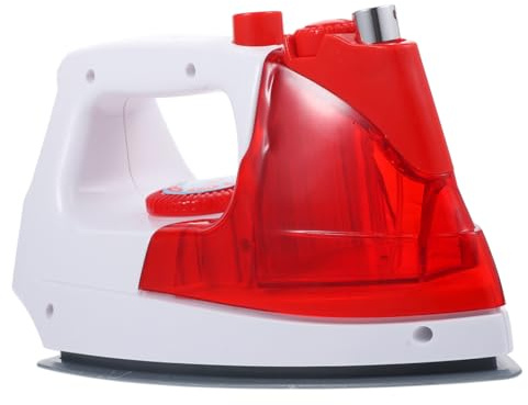 YARNOW Giocattolo Ferro da Stiro Elettrico Simulato, Mini Elettrodomestico Abs Sicuro e Leggero, Gioco di Ruolo Educativo per Sviluppo Manuale e Riconoscimento Colori, Regalo