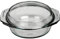 Simax Schüssel mit Deckel, Glas, Transparent, 24.9 x 24.9 x 9.3 cm