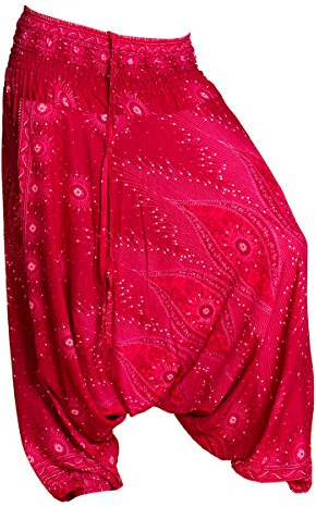 PANASIAM Aladin Pants Peacock V22 Fuchsia XL
