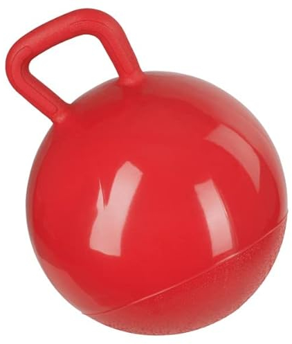 Pferdespielball Rot, robust und bissfest