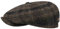 Stetson Hatteras Beeswax Shetland Wool Flatcap - Zweifarbige Mütze - Klassisches Design - Herren - Wintermütze mit Schirm - Wollcap für Herbst/Winter braun-blau M (56-57 cm)