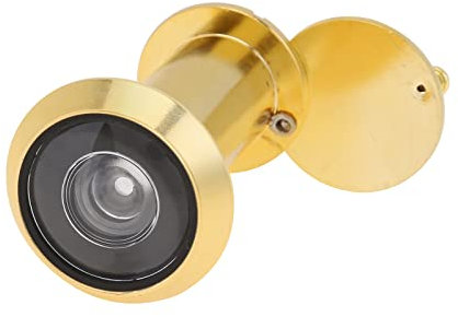 HOJLKLD judas de porte 220 degrés judas avec couvercle rotatif de protection de la vie privée pour portes de 38 à 60 mm d'épaisseur