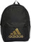 adidas Unisex Classic Badge of Sport Backpack, Black/Gold Metallic, One size