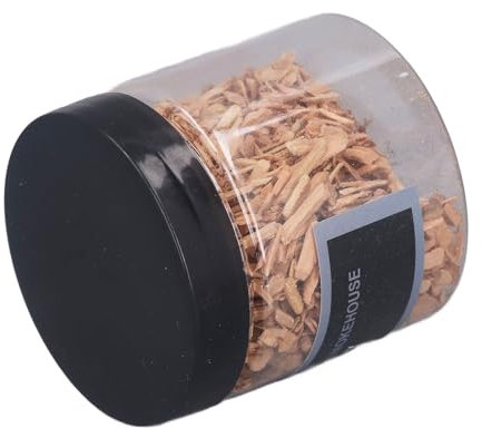 Astillas de madera para ahumadero de cócteles, generación rápida de humo, afeitado natural con cuchara para cocina gourmet (cereza)