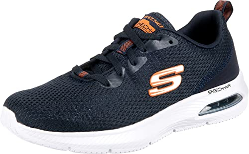 Skechers Herren DYNA-AIR Sneakers, Navy Mesh/Trim, 47.5 EU