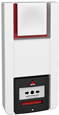 COFFRET COMPACT PPMS TYPE 4 A PILES RADIO ADRESSABLE