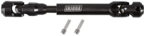 INJORA RC Eje de Transmisión Acero Tarea Pesada para 1/10 RC Coche Crawler Axial SCX10 90046 AXI03007 TRX4 Redcat Gen8,104-139 mm