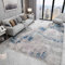 Fenisonavy Teppich Wohnzimmer Graue Blau Teppiche für Schlafzimmer Modern Abstrakter Teppiche Weich Kurzflor Rutschfester Teppich Wohnzimmer Raumdekor (See Blau/Grau/Beige, 200 x 250 cm)