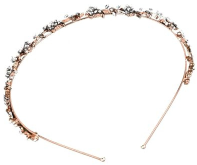 TSUOUKL Tiara Strass Diadema Sposa Corona Matrimonio Coroncine Sposa Strass Corona Principessa Tiara per Matrimonio Compleanno Prestazione