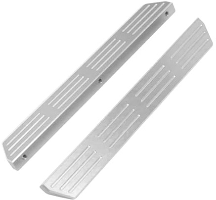 Chasis Marco Rc Para MJX Para Hyper GO 1/12 H12Y Pedal Aleación Aluminio Control Remoto Coche Vehículos Orugas Accesorios Actualizaciones Reemplazo Y Reparación(Silver)