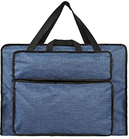 Bolsa de transporte para artistas grandes, tamaño A2, bolsa de tablero de dibujo, a prueba de humedad, bolsa de hombro con asa, 4K, portafolio de arte, bolsa de asas portátil, bolsa de almacenamiento