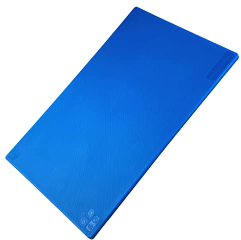 Tagliere in plastica extra grande – colore blu: per pesce – codifica colore secondo HACCP – taglieri professionali Gastro – lavabile in lavastoviglie, ca. 45 x 30 cm – FMprofessional