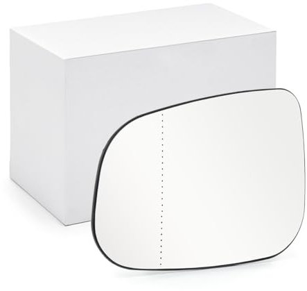 RIDEX 1914M0323 Cristal de espejo retrovisor exterior calefactable asférico izquierda compatible con VOLVO V50 545 V60 155, 157 V70 III 135 V40 Hatchback 525, 526 S40 II 544 C30 533