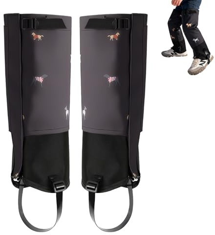Leg Gaiters | Waterproof Adjustable Protectors - Outdoor Children Leg Snow Gaiters,for Boys Girls Youth Climbing Motorcycling Snowshoeing Cycling Skiing Walking Outdoor Winter