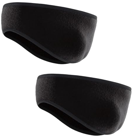 GNHG 2er-Pack Stirnbänder für Männer und Frauen, Ohrenschutz Mit Schutz, Zum Laufen, Wandern, Yoga, Fitness