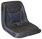 carretcar europea Sitz für Gabelstapler, Traktor, Golfwagen der Serie 460, aus PVC, schwarz, landwirtschaftlicher Sitz, Rasenmäher, Traktor, Torit, Gabelstapler, Sitz für Industriemaschinen