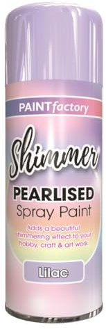 Paint Factory Pearlised Spray Lilac 400ml