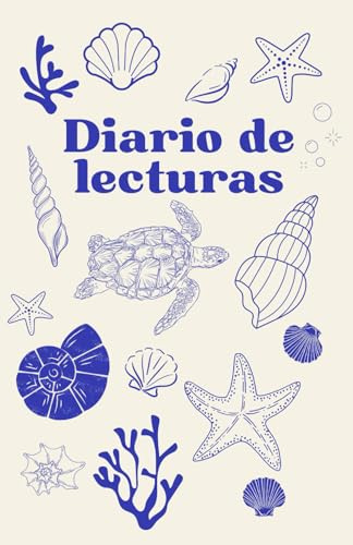 Diario de Lecturas: Organiza y Registra tus Libros Favoritos: Edición Oceánica – Book Journal en español para organizar tus lecturas y retos de lectura