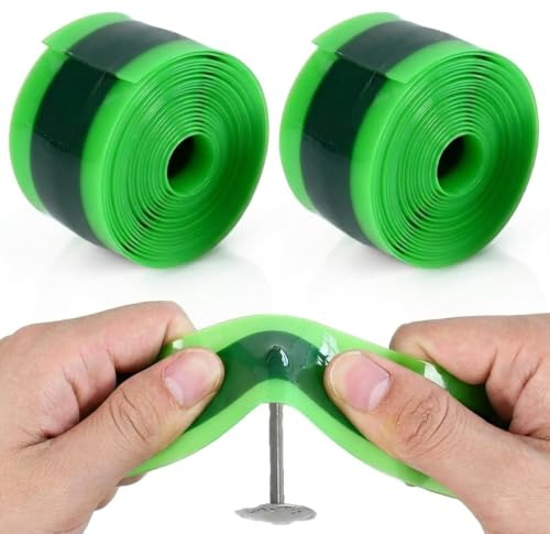Pack of 2 Bicycle Tyre Liner, TPU Inner Tube Puncture Protection Tape, Bicycle Tyre Tube Protector, TPU Bicycle Inner Tube Anti Puncture, Compatible with 12, 16, 18, 20, 24, 26, 27.5, 29 Inch (2300 x