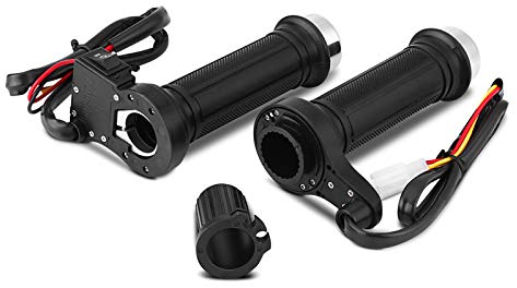 Beheizte Lenkergriffe für Motorrad, elektrisch beheizte Lenkergriffe mit Abdeckung und Hülle für Universal-Lenker von 22 mm (7/8 Zoll) für Motorräder (1 Paar)