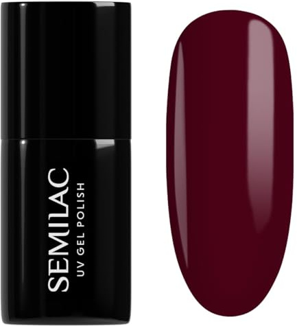 Semilac UV Nagellack Hybrid 316 Burgundy Red 7ml