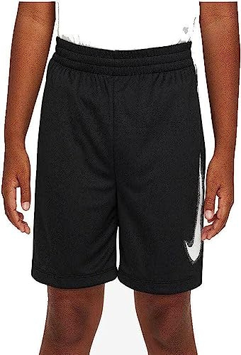 Nike Unisex Kinder B Df Multi + Short Gx T-Shirt, Schwarz/Weiß/Weiß, 98