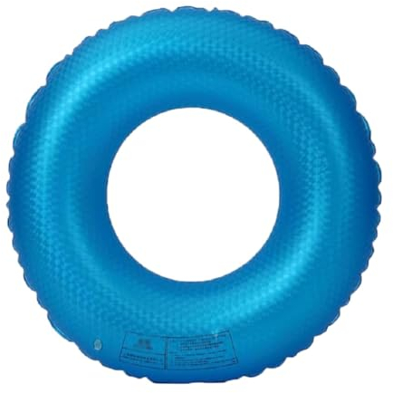 Anello di nuoto gonfiabile, Fluorescente Anello di Nuoto Gonfiabile Galleggiante Adulti, Salvagente Adulti in PVC con Valvola d'Aria, Anelli Gonfiabili Piscina Galleggiante, Aiuto al Nuoto (blu)